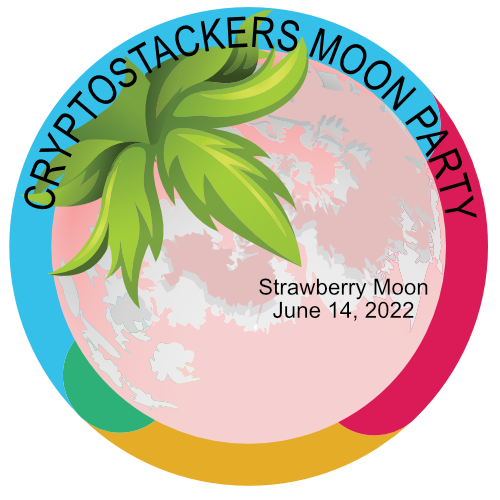 CryptoStackers Moon Party - June 2022 POAP image