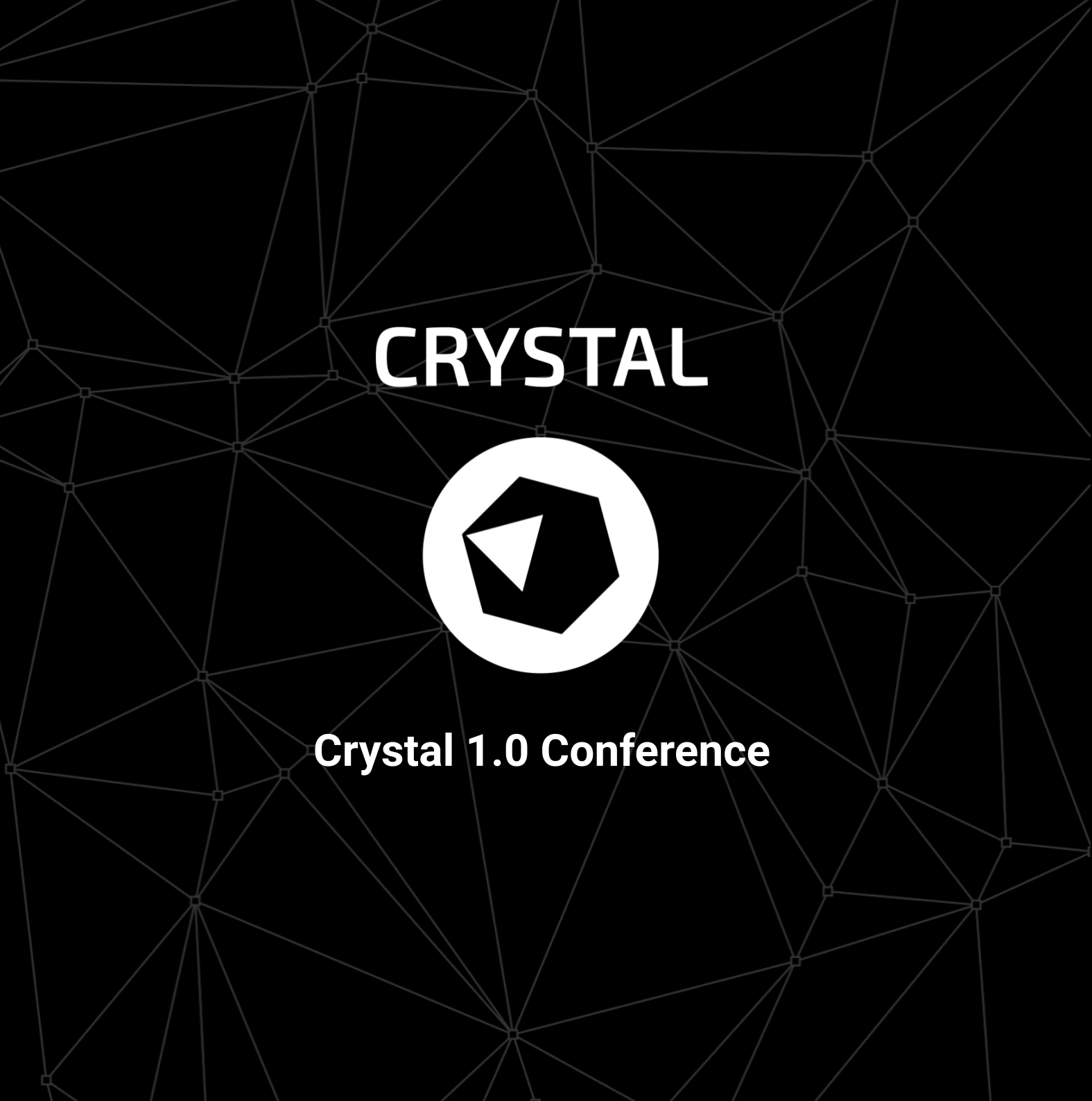 Crystal 1.0 conference POAP image