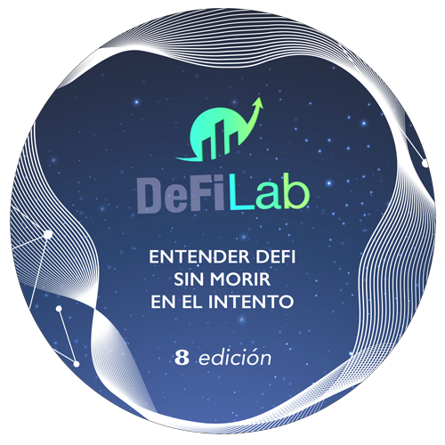 Curso Entender DeFi sin morir en el intento 8ª Edición de DeFiLab POAP image