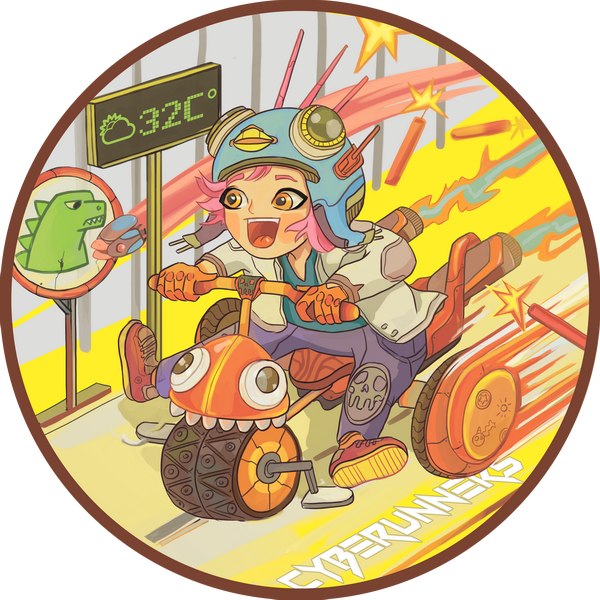 CYBERUNNERS WORLD BUILDING #2 POAP image