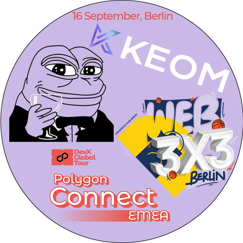 KEOM / Polygon Connect EMEA Berlin  16.09.2023 POAP image