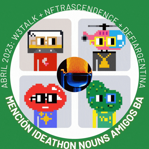 Mencion especial Ideathon NounsAmigos BA POAP image