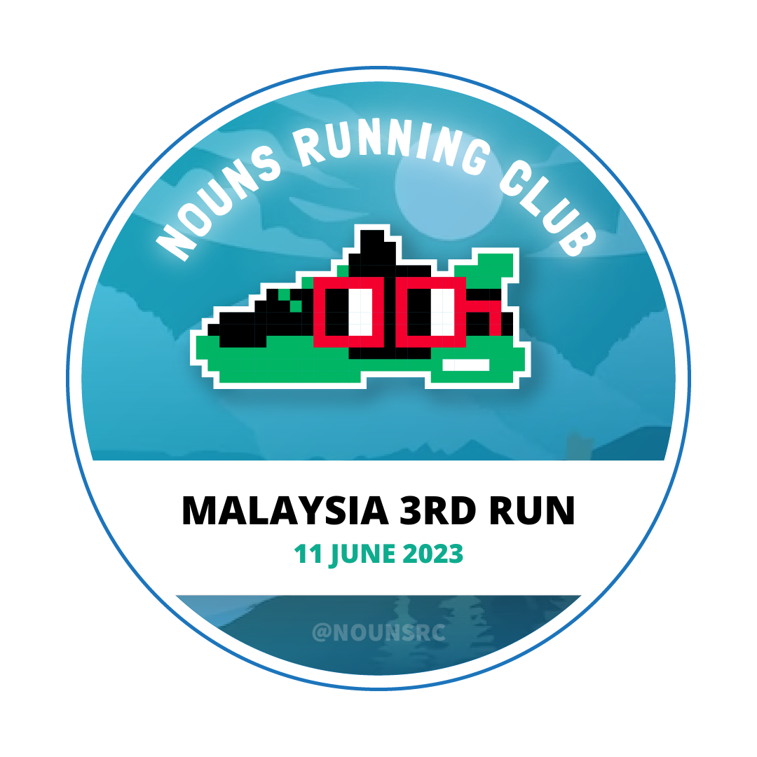 Nouns Running Club Malaysia 3rd Run POAP image