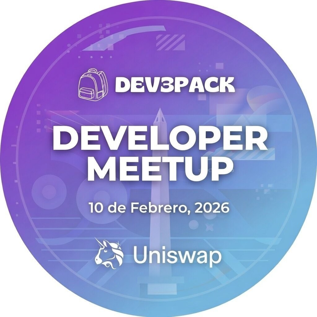 Dev3Pack × Uniswap: DeFi y Juegos de Mesa - February Meet Up drop image