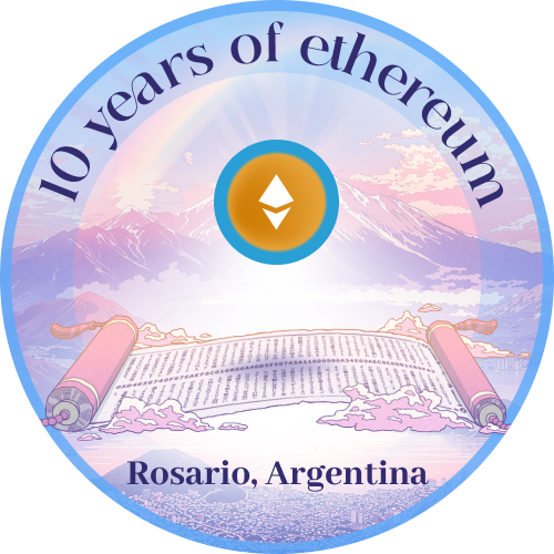 10 años de Ethereum - Rosario, Argentina POAP image