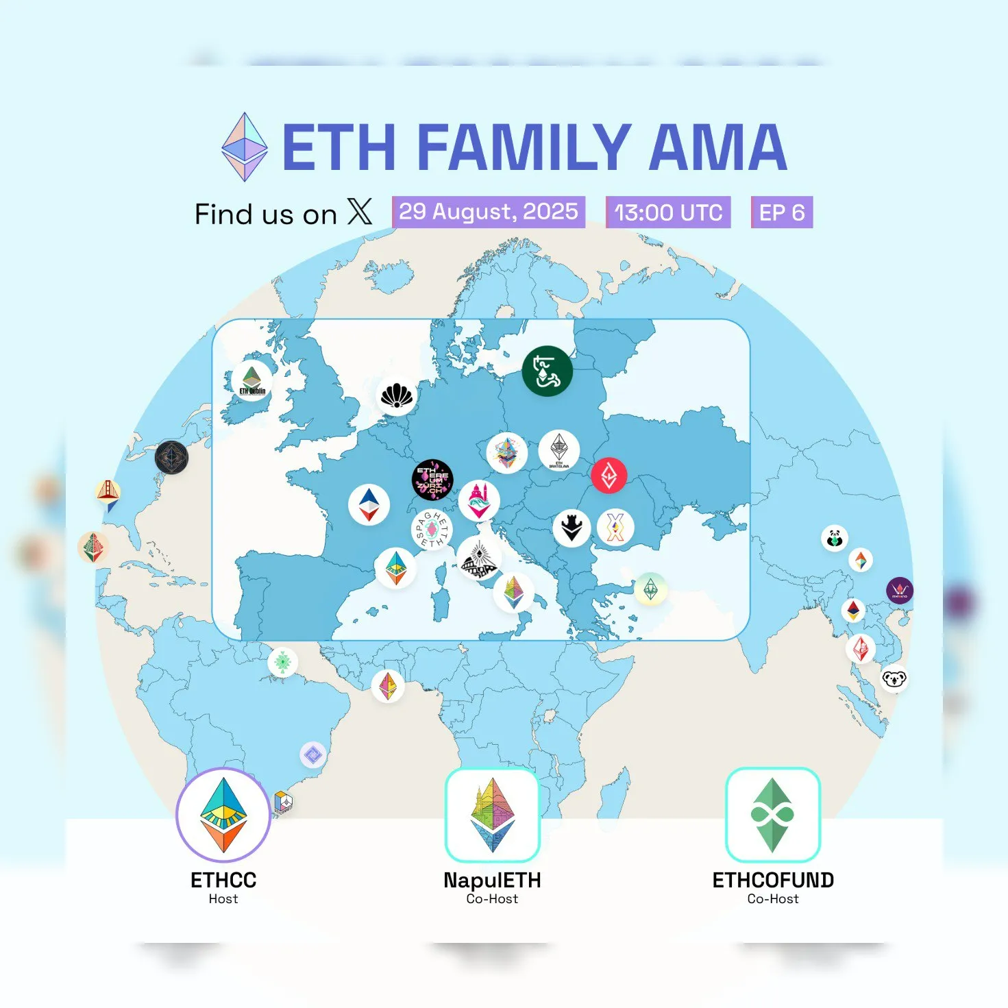 ETHEREUM COMMUNITIES AMA TOUR: SESSION 6 POAP image