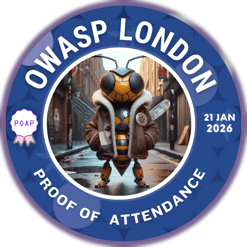 OWASP London Chapter Meetup [21 Jan 2026] POAP image