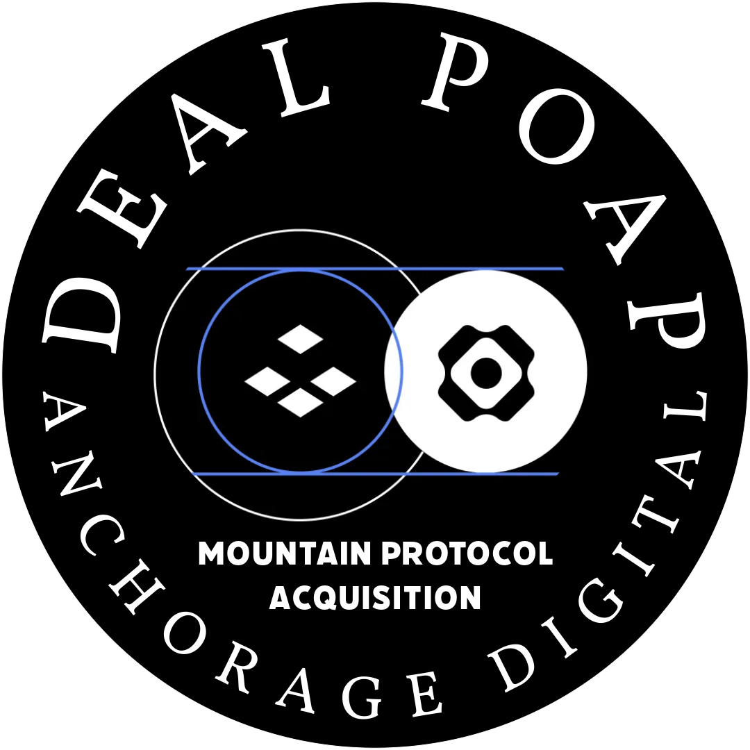 Anchorage Digital Deal POAP - Mountain Protocol POAP image