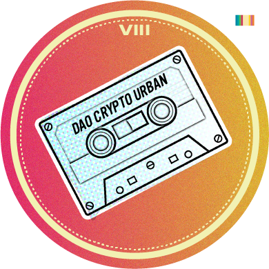 DAO Crypto Urban /Crypto Musica Records "Orange Crush" collection. POAP image