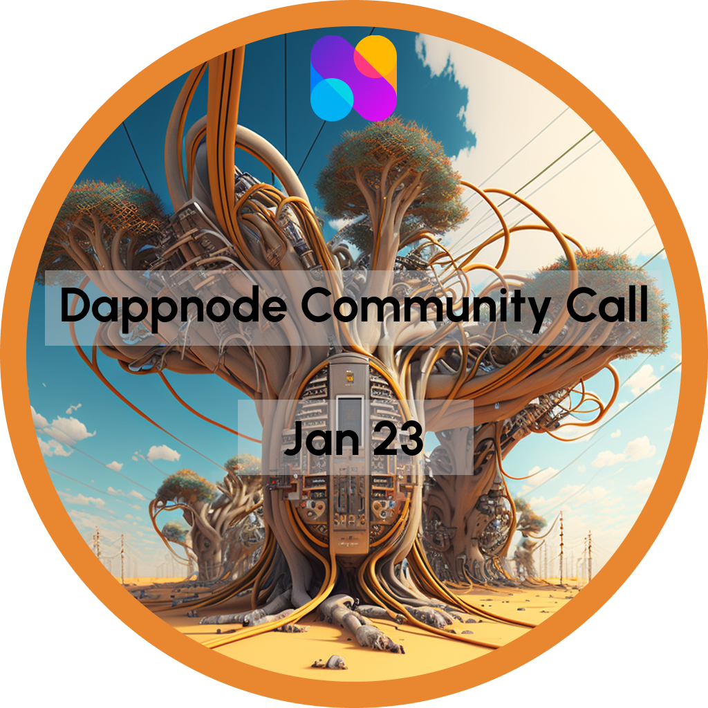 Dappnode Community Call - Jan 23 POAP image