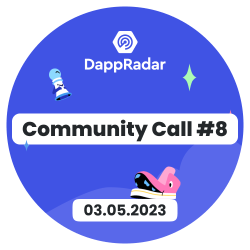 DappRadar Community Call #8 POAP image