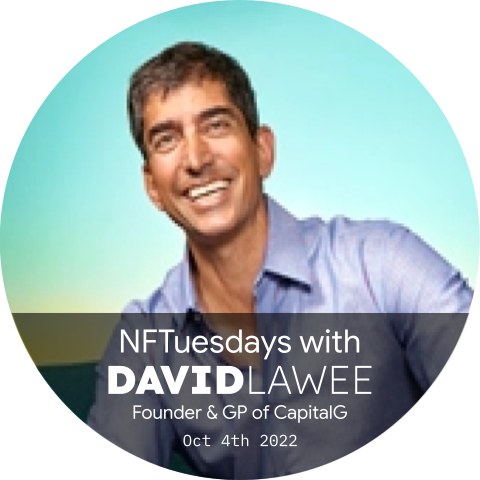 David Lawee @ NFTuesdays | W3G POAP image