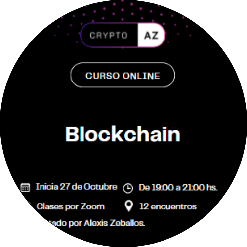 Certificado de asistencia en "Blockchain" - Cohorte Octubre/Diciembre 2025 - Crypto AZ POAP image