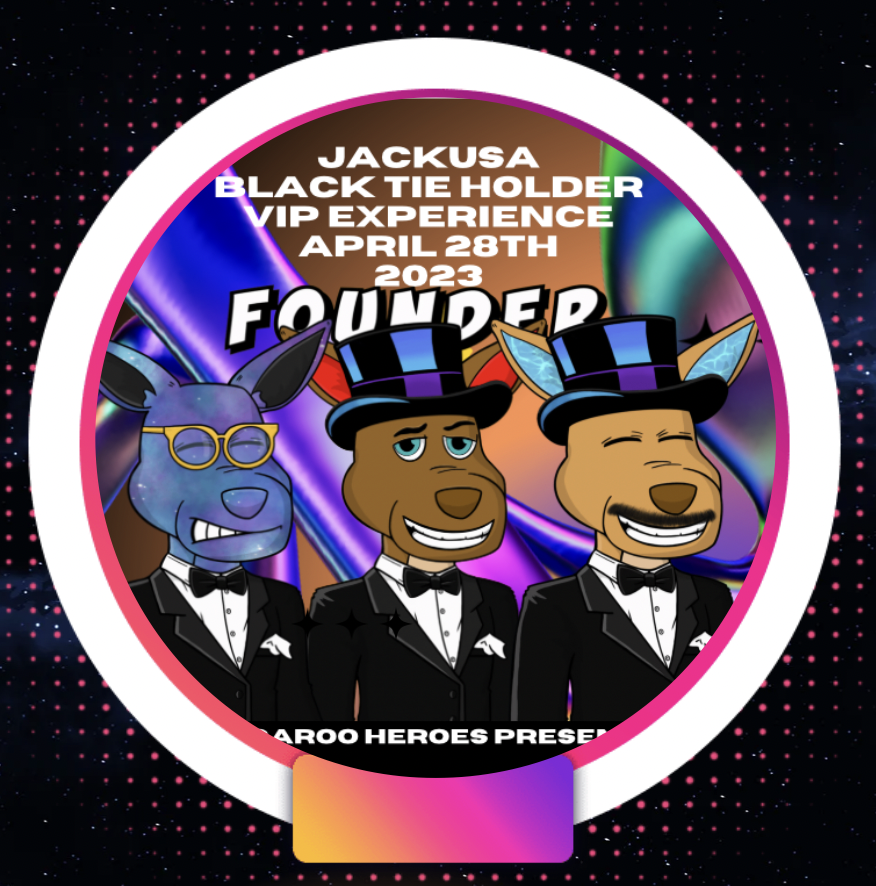 JackUSA Black Tie Holder VIP Experience POAP image