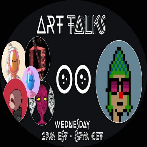 Art Talks w/ IRA the Rabbit July, 30th 2025 chat with CryptoNovo & @Shills_81 LIVE art by @emptysoulprime POAP image