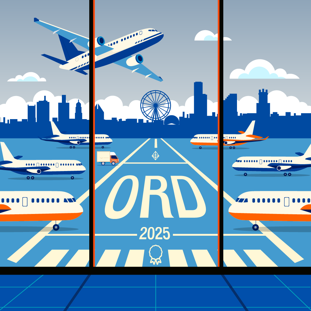 I passed through O’Hare International Airport (ORD) drop image