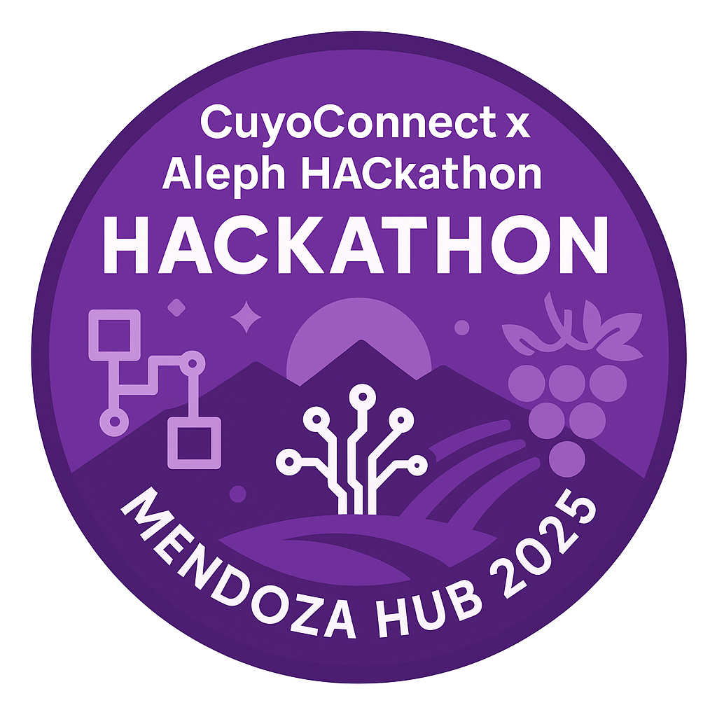 CuyoConnect x Aleph Hackathon – Mendoza Hub 2025 POAP image