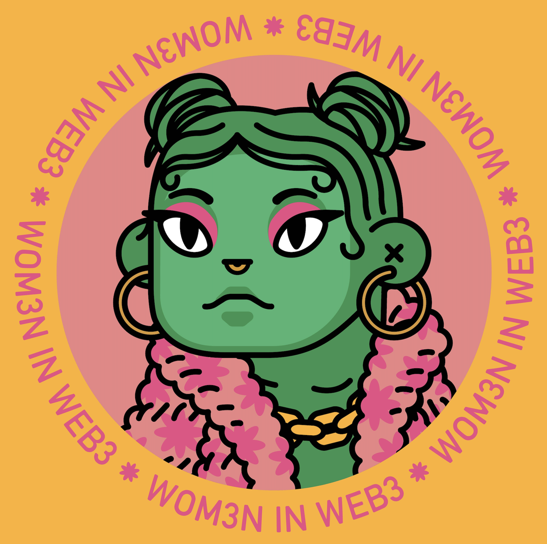 Deadfellaz x Wom3n in Web3 x UTA POAP image