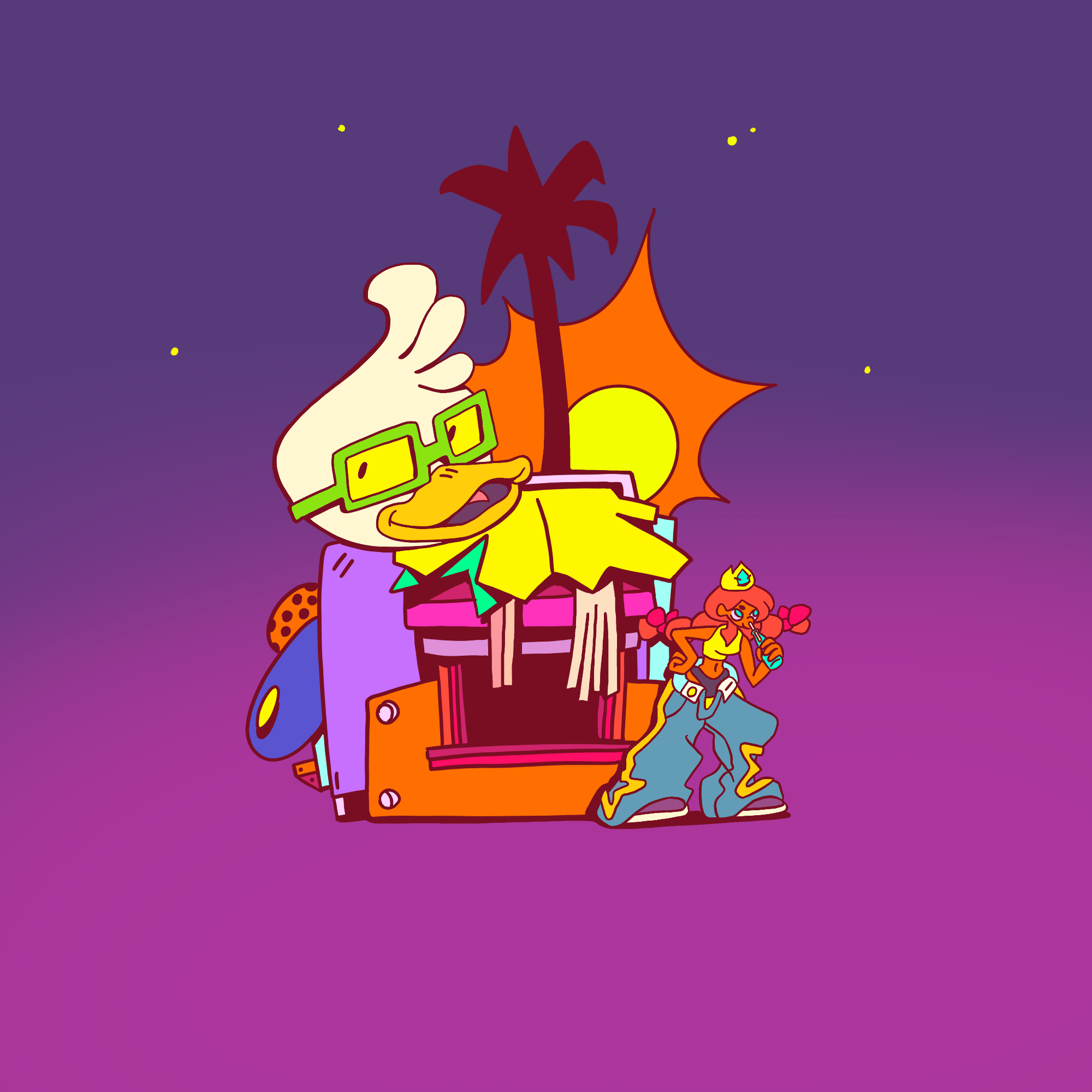 uh!Caribe ft. 0leo from Nouniverso zoomed in.