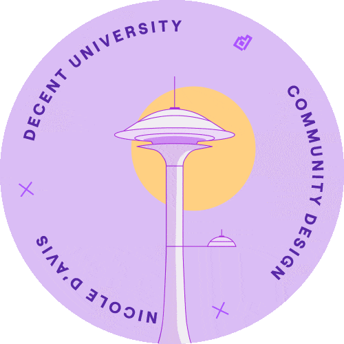 Decent University Workshop: Community Design POAP image