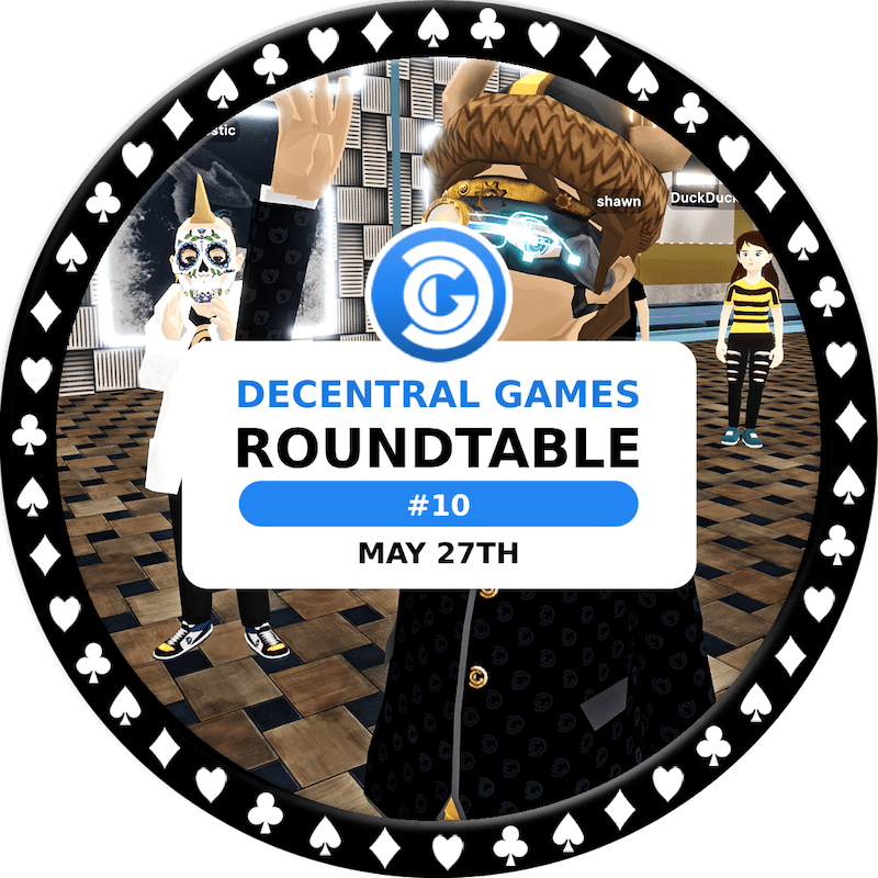 Decentral Games' $DG Hodler Roundtable and DAO Discussion -  May 27th POAP image