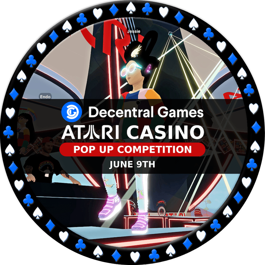 Decentral Games' POP UP Competition - PLAY - June 9th POAP image