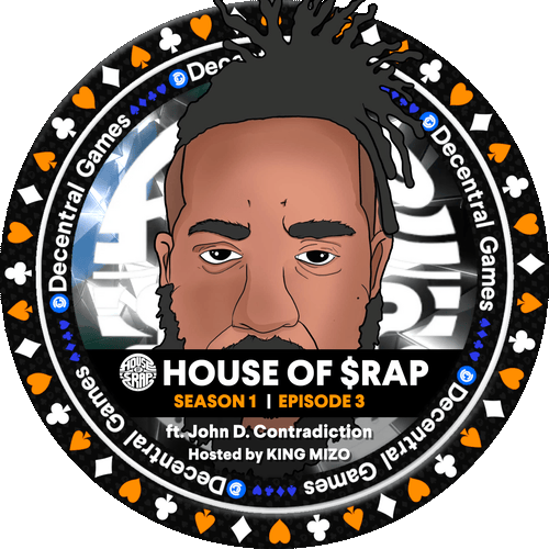 Decentral Games' presents House of Rap Podcast S01E03 - Feb 28th POAP image