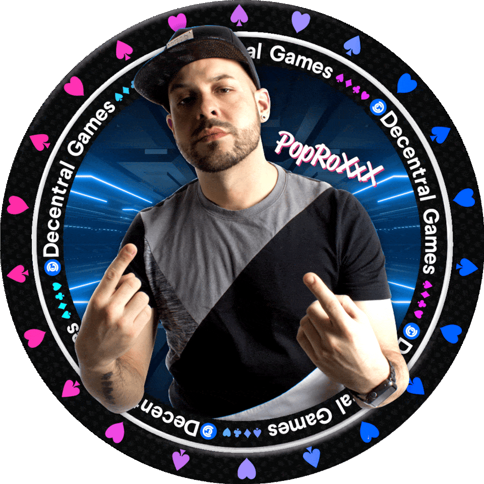 Decentral Games’ presents Immerse with Pop RoXxX - A Live Entertainment Experience - 15th July! POAP image