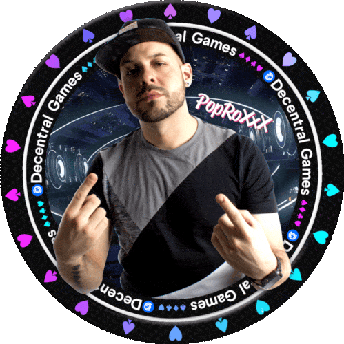 Decentral Games’ presents Immerse with Pop RoXxX - A Live Entertainment Experience - 19th August! POAP image
