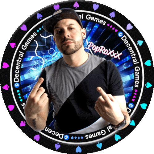 Decentral Games’ presents Immerse with Pop RoXxX - A Live Entertainment Experience @ 7pm UTC / 3pm EST - 5th August! POAP image