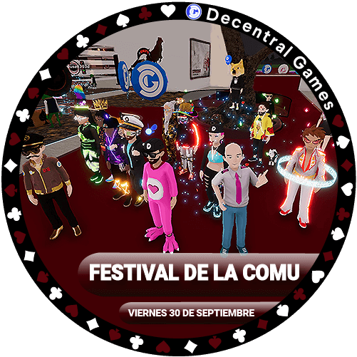 Decentral Games’ presents Noche Hispanohablantes Competencia FREE PLAY - September 30th! POAP image
