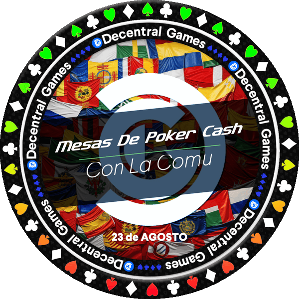 Decentral Games' Spanish Speaking Community Poker Night - August 23rd POAP image