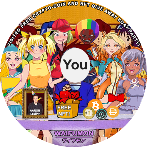 Decentral Games' Waifumon Launch Party NFT POAP #4 POAP image
