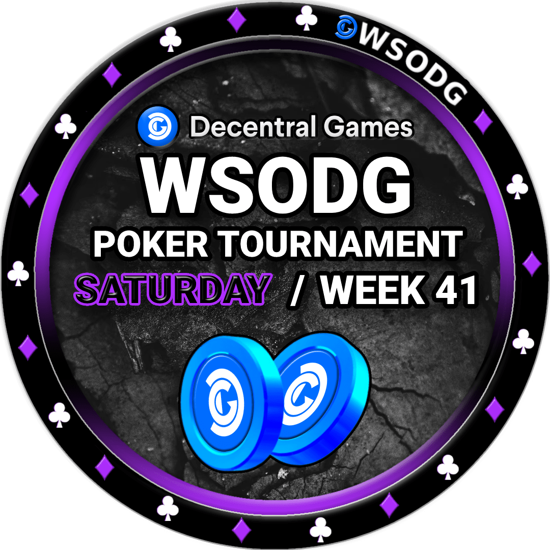 Decentral Games' WSODG W41 - Saturday - October 16th POAP image