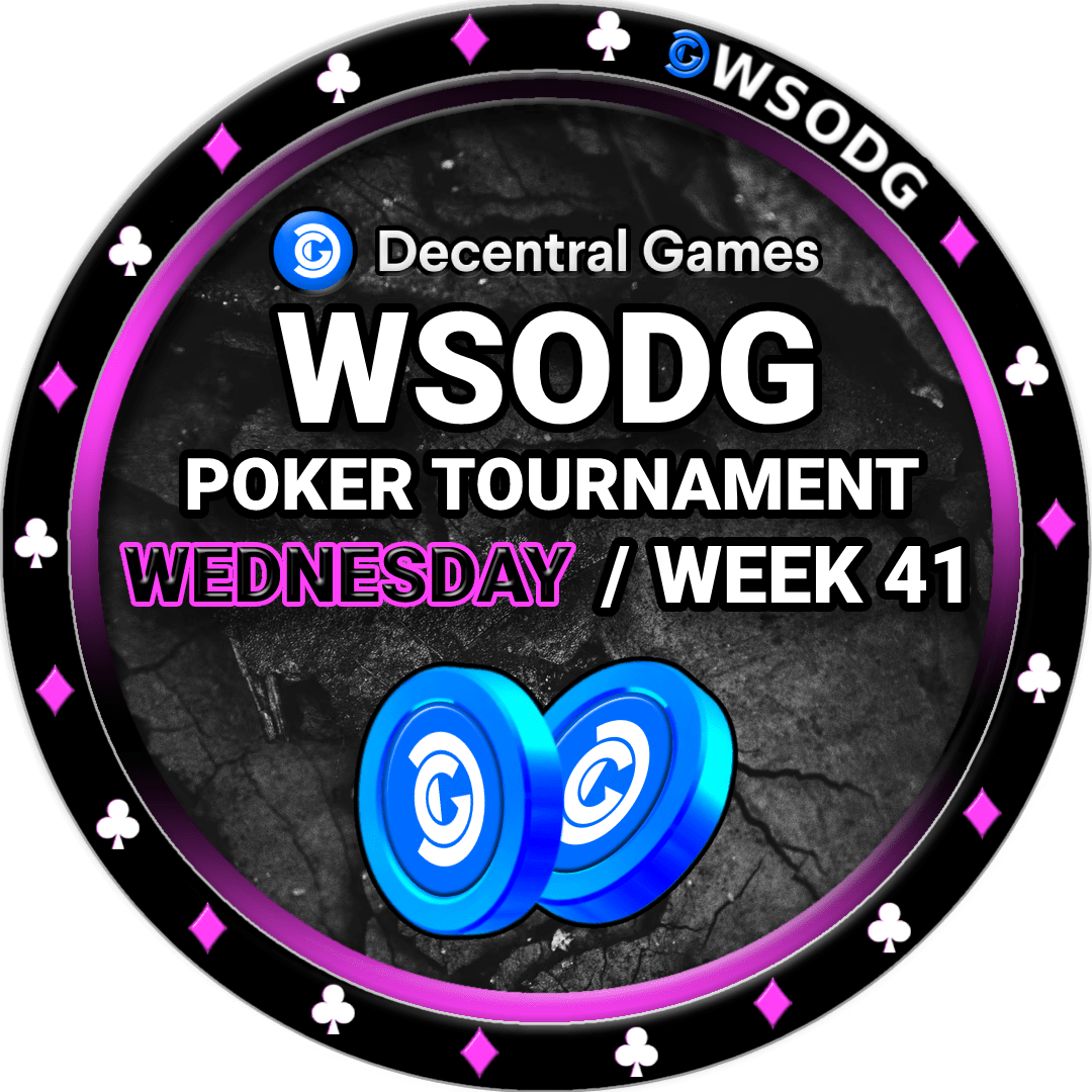 Decentral Games' WSODG W41 - Wednesday - October 13th POAP image