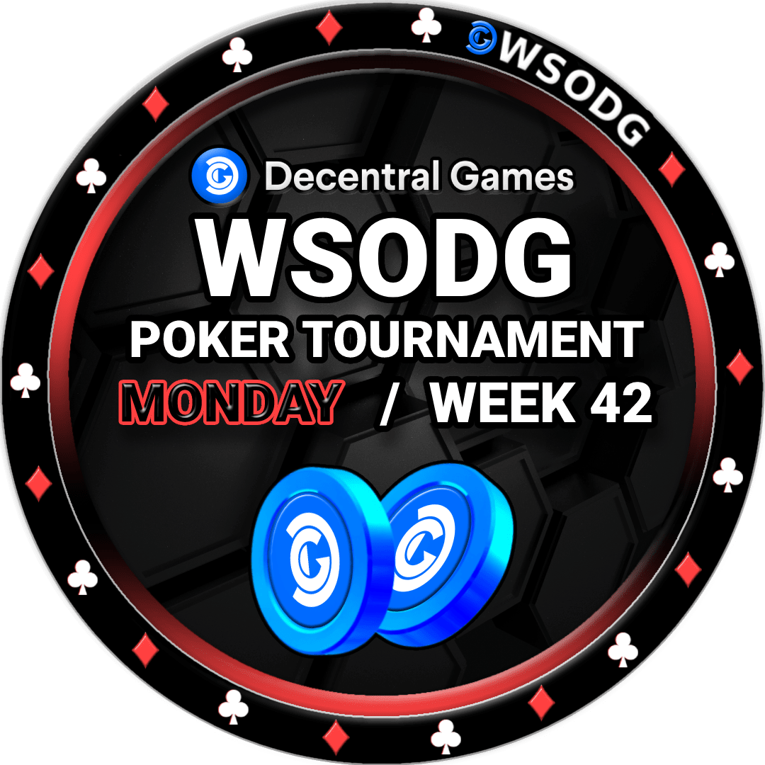 Decentral Games' WSODG W42 - Monday - October 18th POAP image