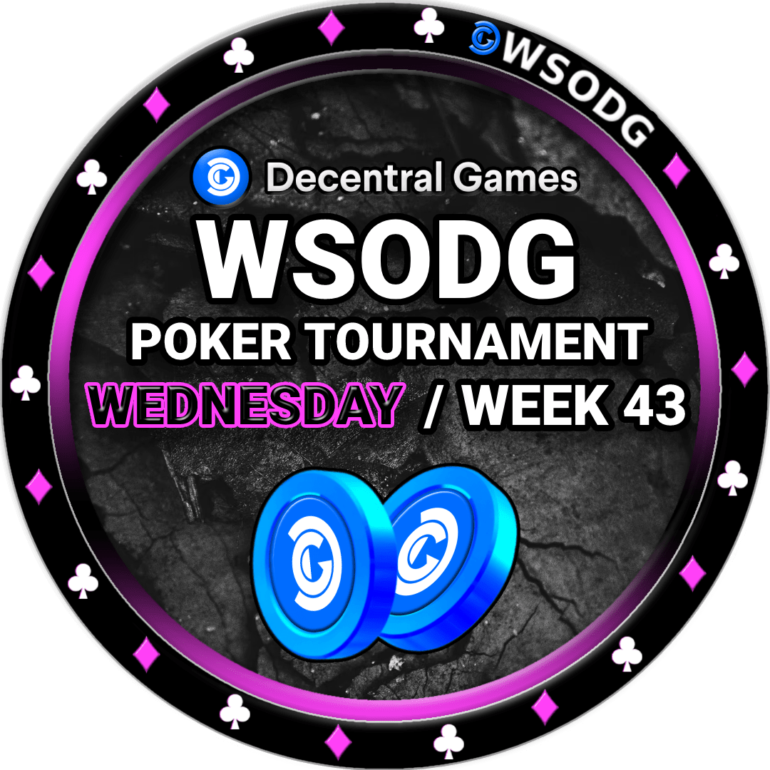 Decentral Games' WSODG W43 - Wednesday - October 27th POAP image
