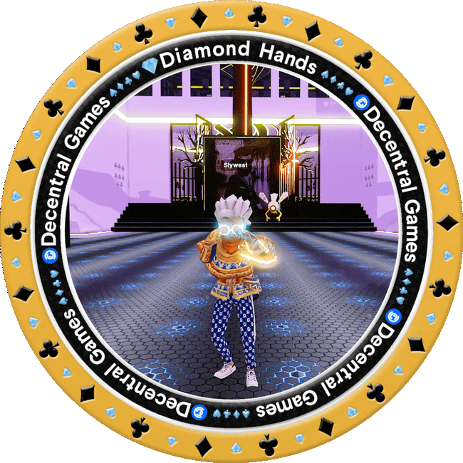 Decentral Games’ presents Diamond Hands City Poker Night w/ DJ RAEDO & MC Dimo - January 5th! POAP image