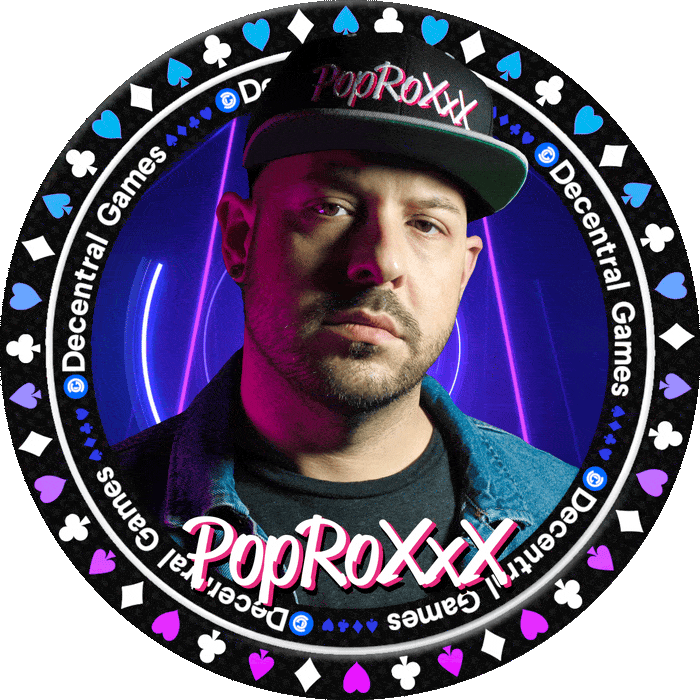 Decentral Games’ presents Immerse with Pop RoXxX - A Live Entertainment Experience -  Feb 2nd POAP image