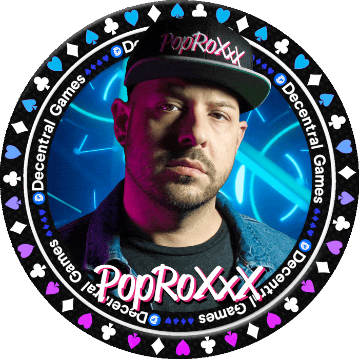 Decentral Games’ presents Immerse with Pop RoXxX - A Live Entertainment Experience - January 6th! POAP image