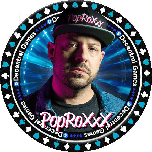 Decentral Games’ presents Immerse with Pop RoXxX - A Live Entertainment Experience - November 25th! POAP image