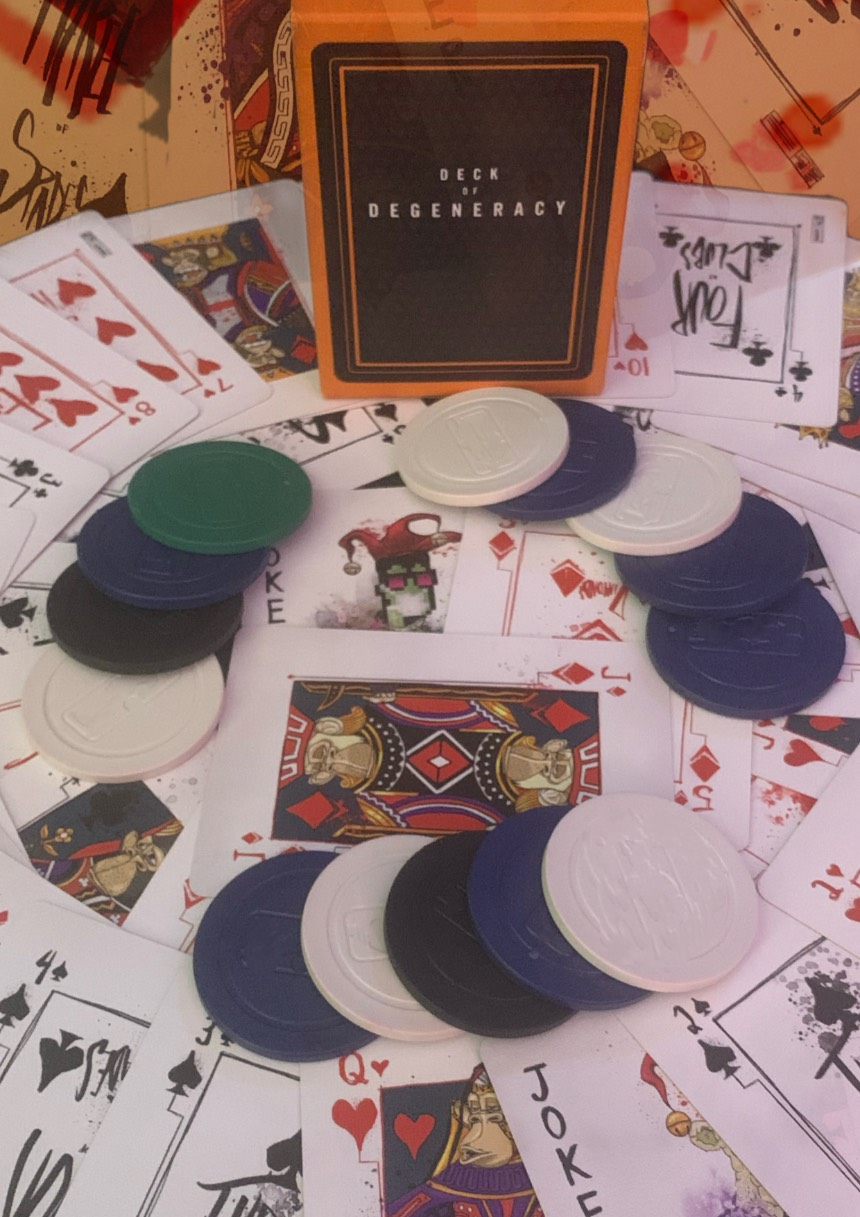 Deck of Degeneracy - community spaces   POAP image