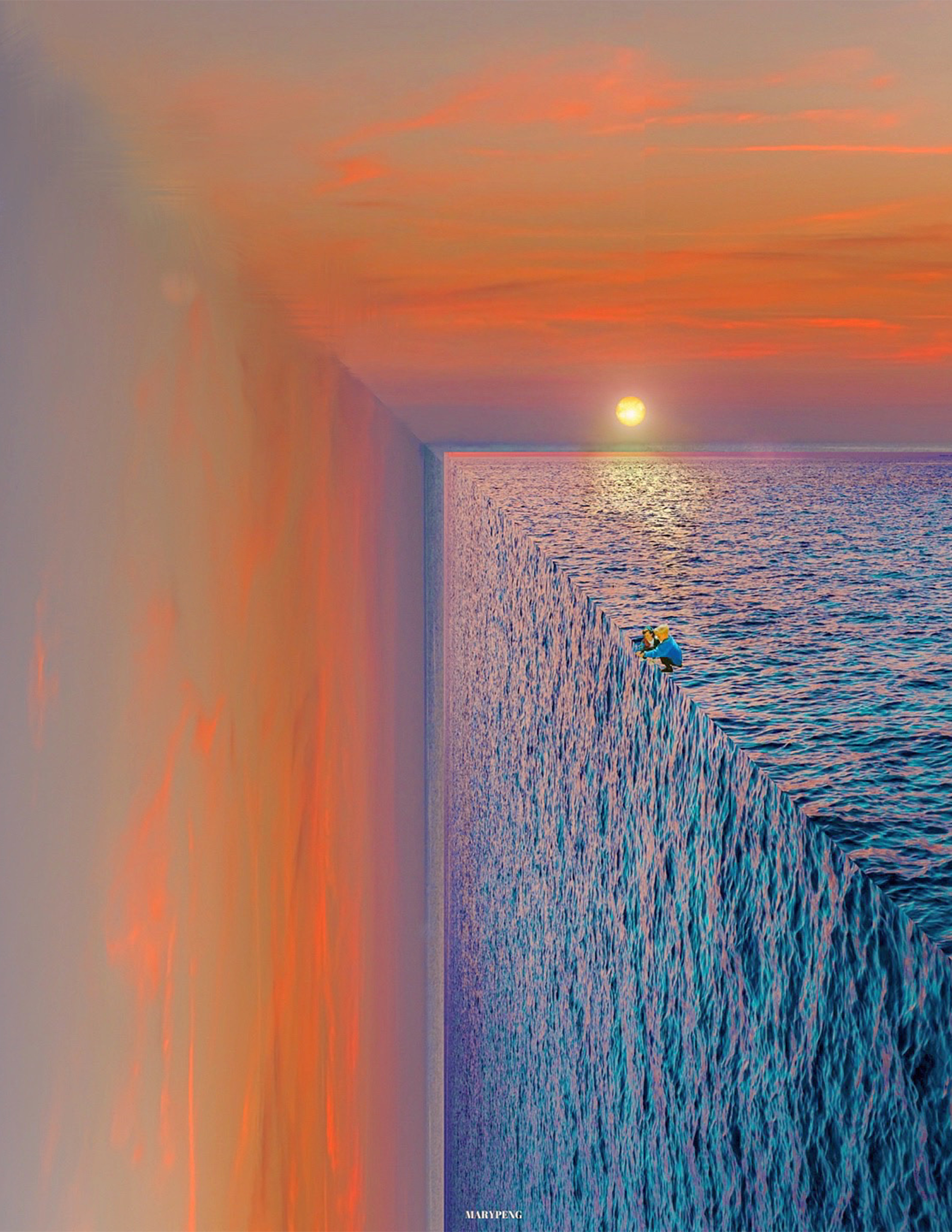 Deerock Family: Sunset At  Claudio's Water Front (A Fundraiser for F*ckCancer - Badge 1) POAP image