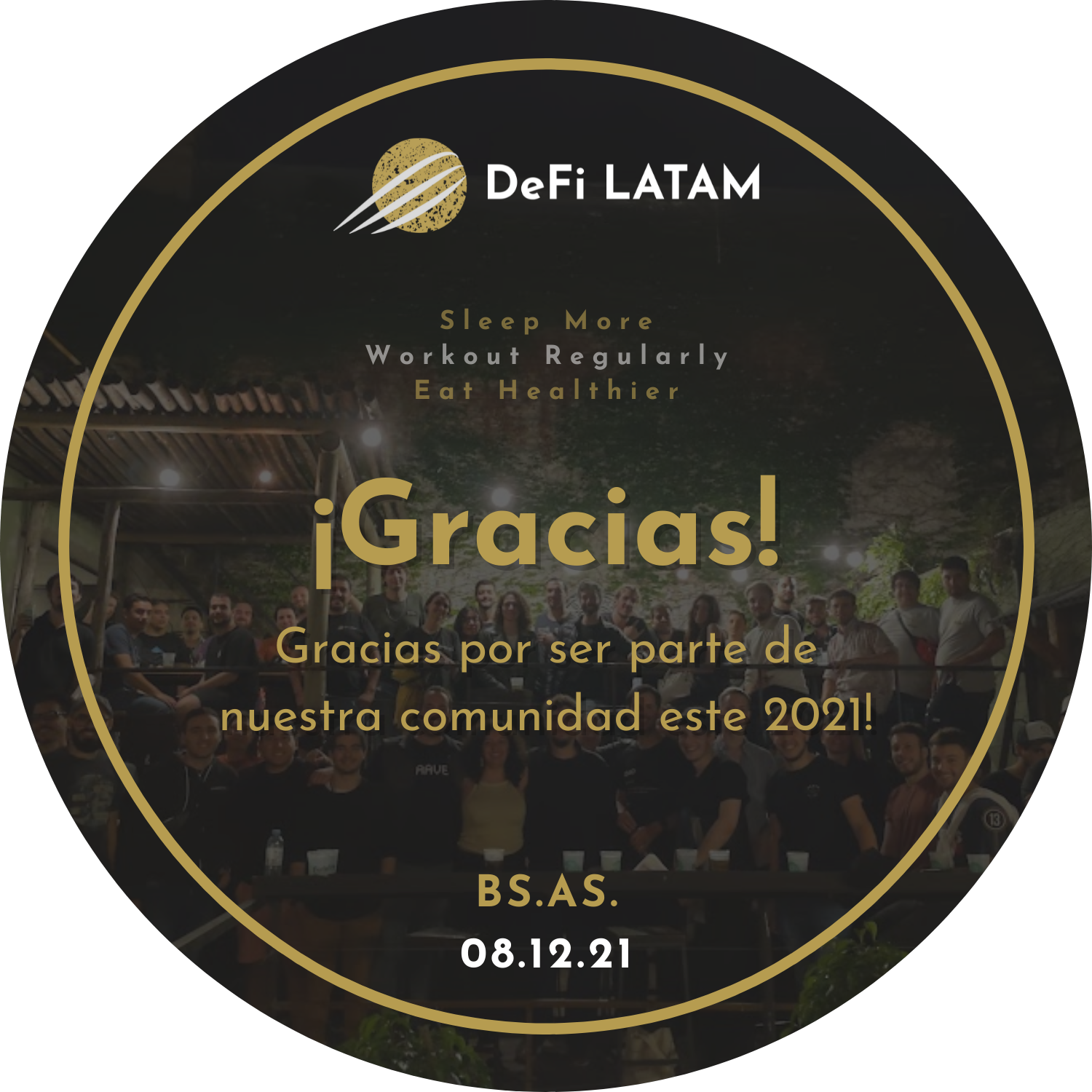 DeFi LATAM - 11va Meetup Presencial - Diciembre 2021 POAP image