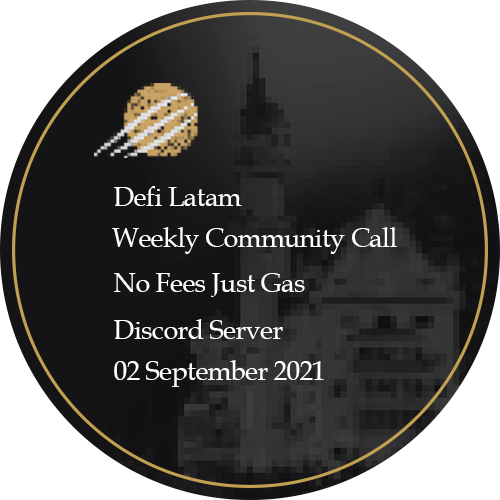DeFi LATAM - Discord Meetup 02/09/2021 POAP image