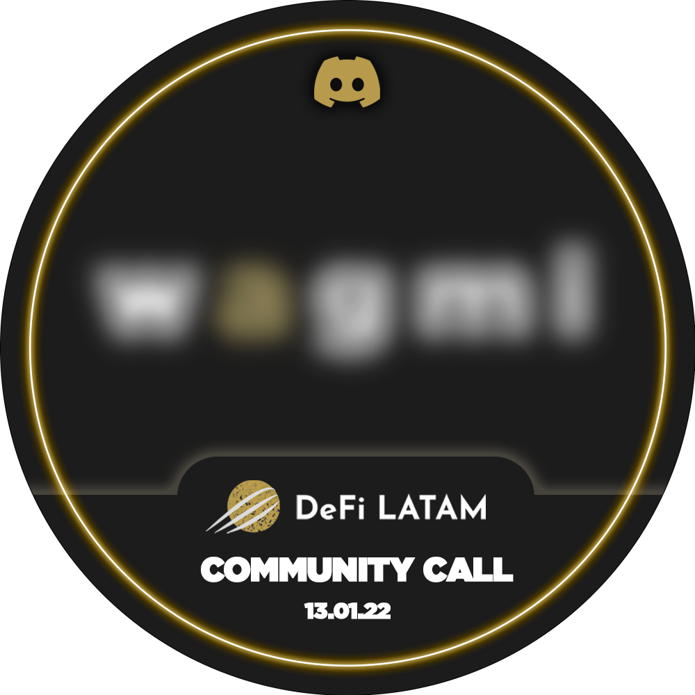 DeFi LATAM - Discord Meetup 13/01/2022 POAP image
