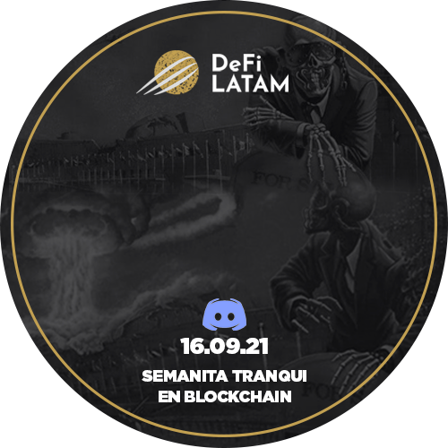 DeFi LATAM - Discord Meetup 16/09/2021 POAP image