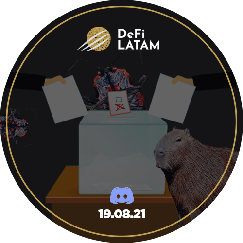 DeFi LATAM - Discord Meetup 19/08/2021 POAP image