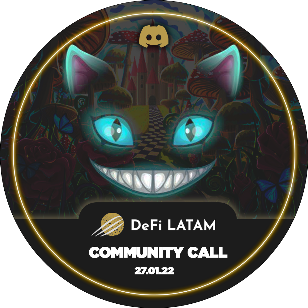 DeFi LATAM - Discord Meetup 27/01/2022 POAP image