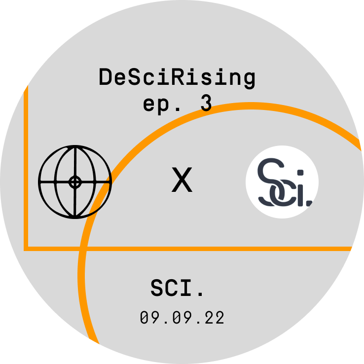 DeSciWorld DeSci Rising Ep.3 ft. The Science Commons Initiative POAP image